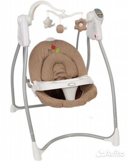 Детские электронные качели graco