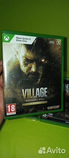 Xbox игры resident evil original, 3, 7, village