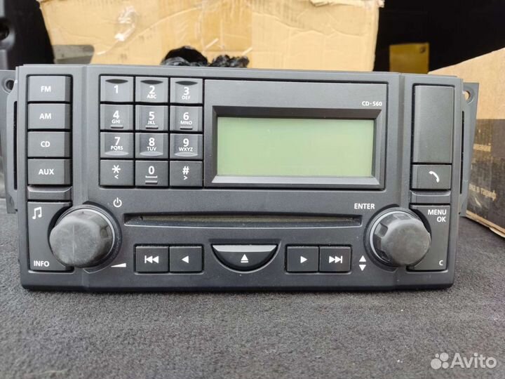 Магнитола для land rover vux500550