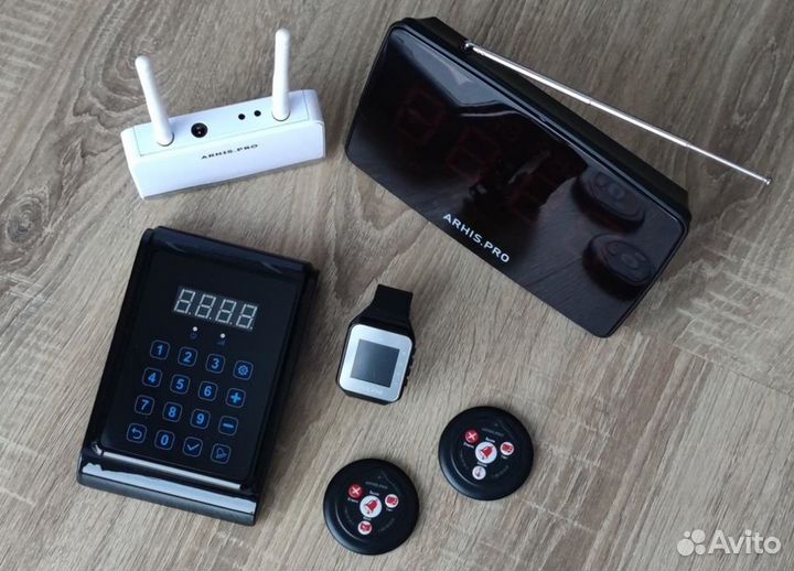 Радио кнопка вызова персонала и секретаря