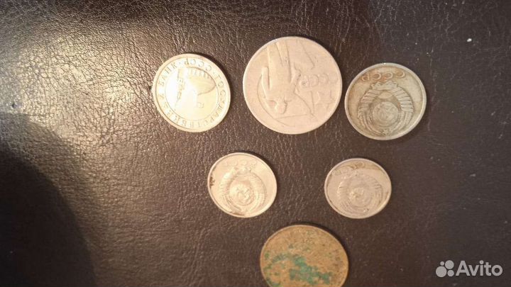 Старые монеты все магнитные