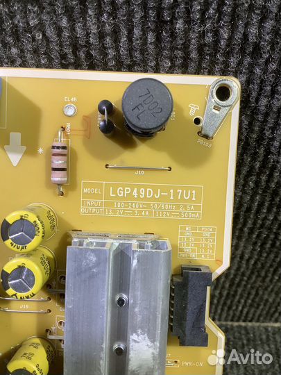 Блок питания LG 49UJ631V-ZA. (2409)