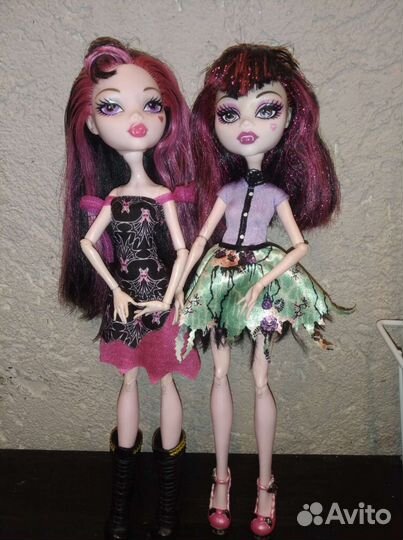 Куклы Монстер Хай Клео де нил и Дракулаура
