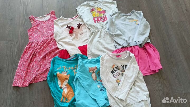 Одежда пакетом для девочки 122 размер
