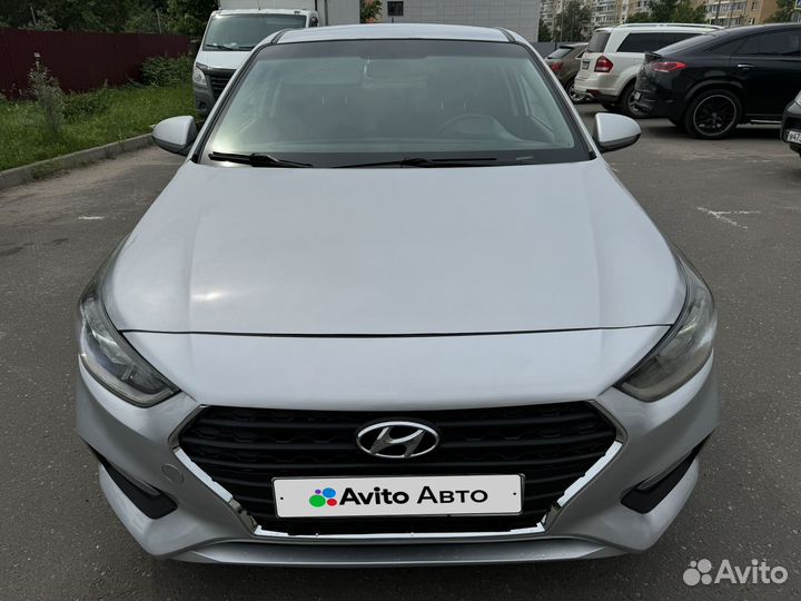 Hyundai Solaris 1.4 AT, 2017, 131 400 км