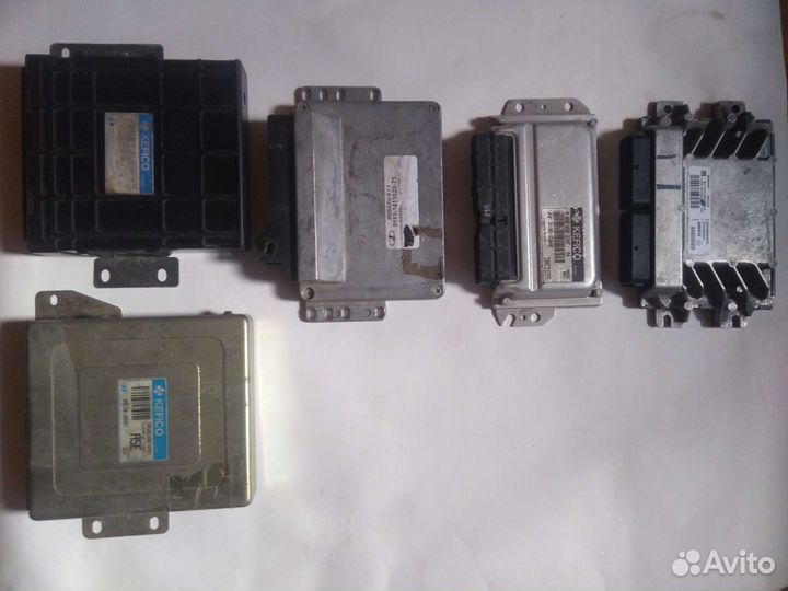 Блок управления двигателя эбу разные