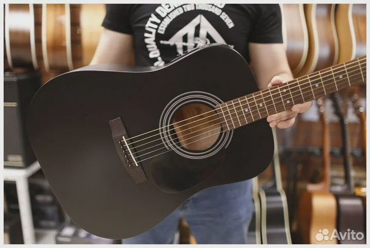 Электро-акустическая гитара Cort AD810E-BKS