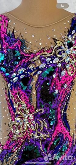 Купальник для художественной гимнастики 134 140