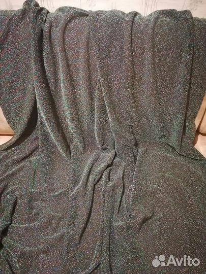 Ткань, трикотаж с люрексом, размер 1,5 на 1,5 м