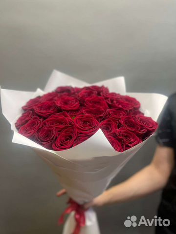 Цветы розы и букеты с доставкой алые розы