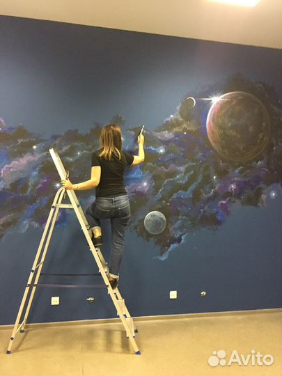 Роспись стен художник