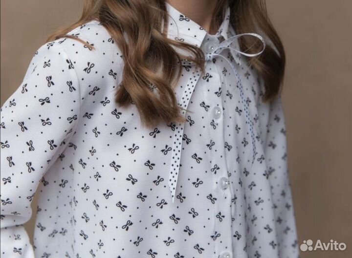 Блузка школьная