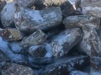 Камень горных пород (гранит) в ассортименте