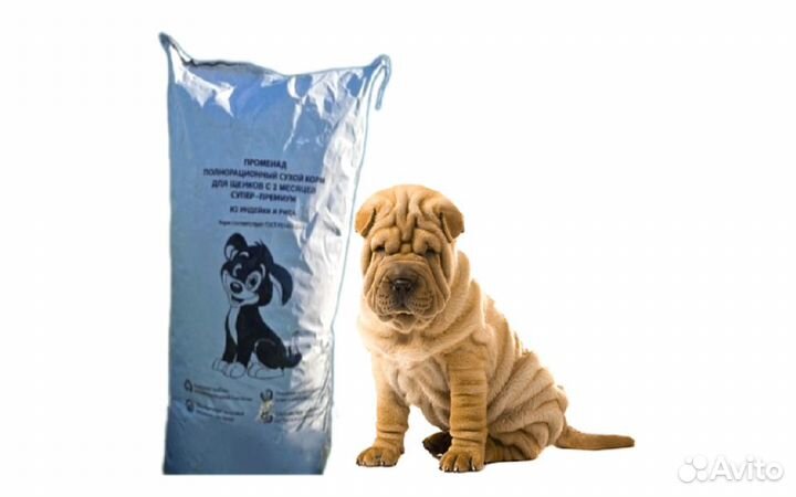 Сухой корм супер-премиум класса для собак/щенков