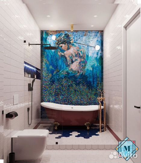 Художественные панно из мозаики на заказ