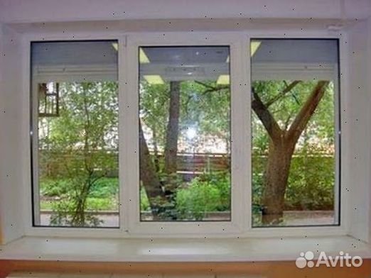 Пластиковое окно с ламинацией