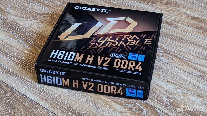 Материнская плата gigabyte H610M H v2 DDR4 LGA1700
