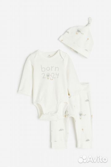 Комплект 3в1 hm 62 для новорожденного 2024