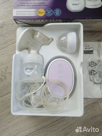 Молокоотсос avent электрический