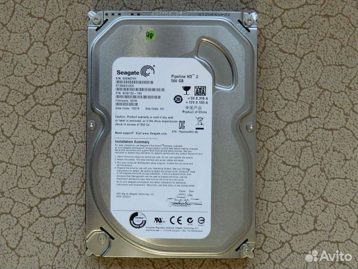 Жесткий диск 500 Гб Seagate