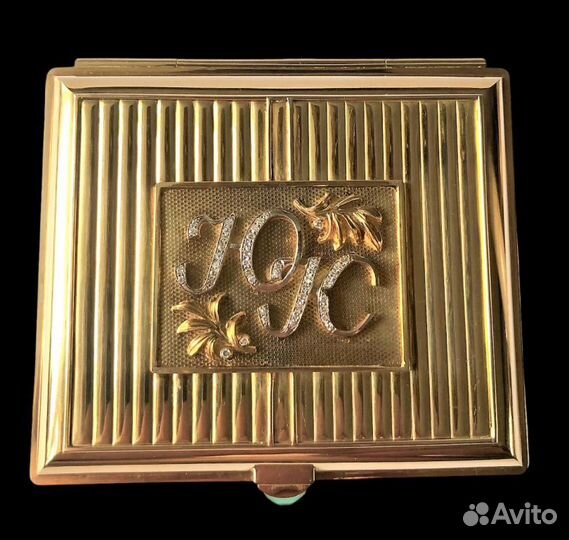 Портсигар золотой именной