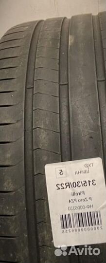 Pirelli P Zero PZ4 315/30 R22 94Y