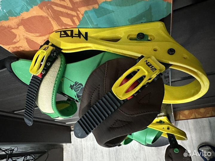 Сноуборд Flow ERA 155w + Burton Infidel