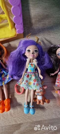 Домик и куклы Enchantimals