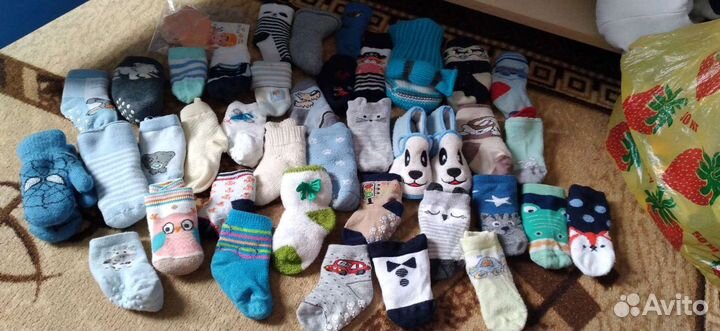 Носочки для новорожденного