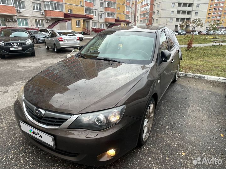 Subaru Impreza 2.0 AT, 2007, битый, 161 000 км