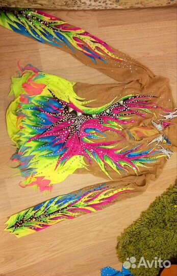 Купальник для художеств. гимнастики 12-14л