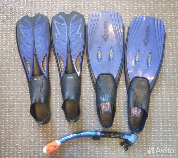 Ласты для плавания 2пары