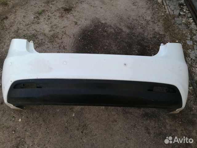 Задний бампер киа Рио 3