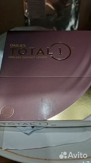 Линзы Alcon Dailies Total 1 -5,25 180 шт