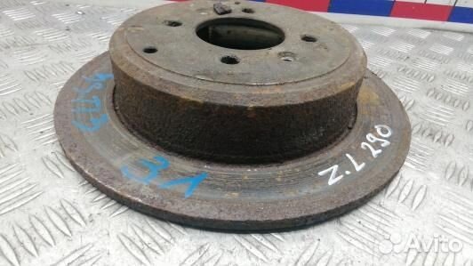 Диск тормозной задний peugeot 406 (3ST13LR02)