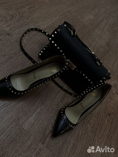 Туфли женские лодочки и сумка