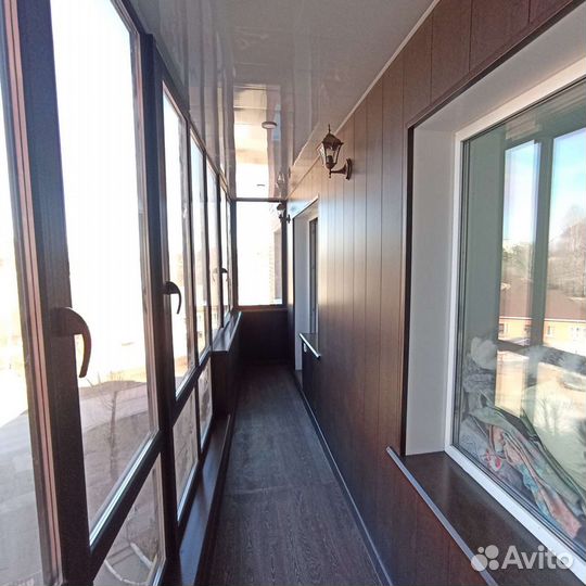 Остекление, отделка балконов и лоджий