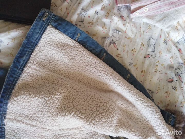 Джинсовая мягкая куртка Ruff Hewn