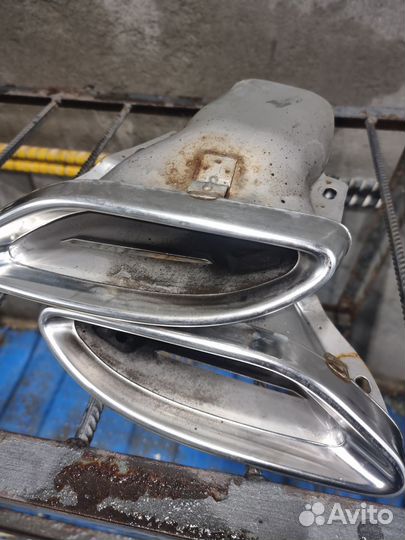 Диффузор заднего бампера Mercedes w213 e200 sport