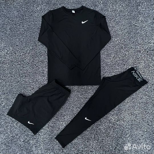 Рашгард 3в1 nike