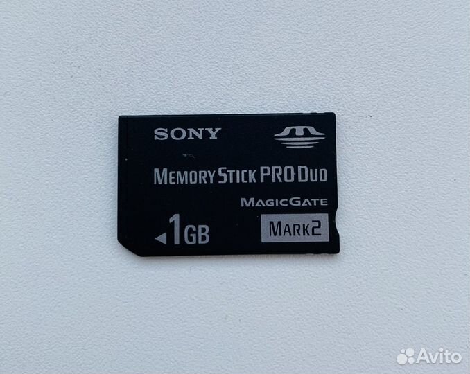 Оригинальная карта Sony Memori Stick 1 гб