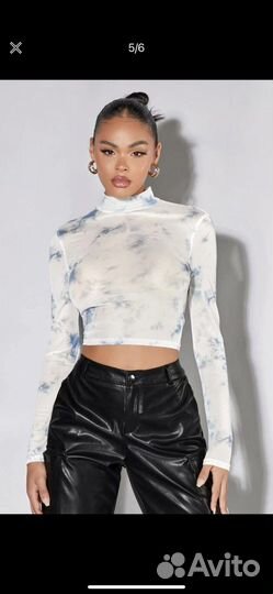 Сетчатый топ