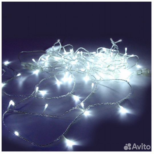 Светодиодная гирлянда белая
