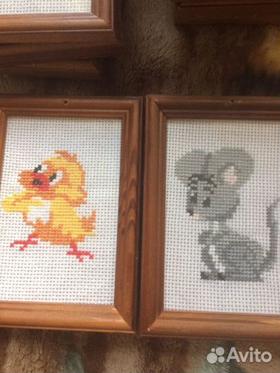 Готовая вышивка крестом