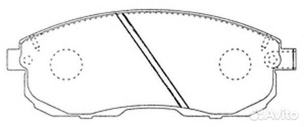 Передние тормозные колодки