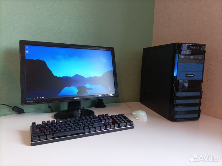 Компьютер для игр/работы/учебы GTX 1050ti I5 4570
