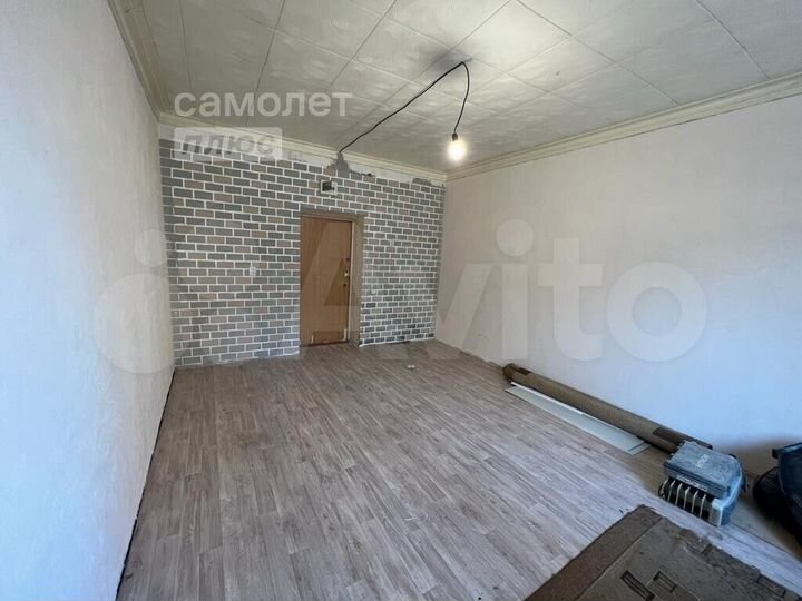 Комната 21,3 м² в 1-к., 1/2 эт.