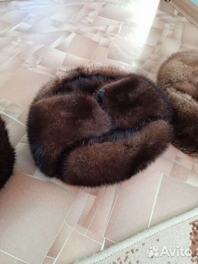 Шапка норковая