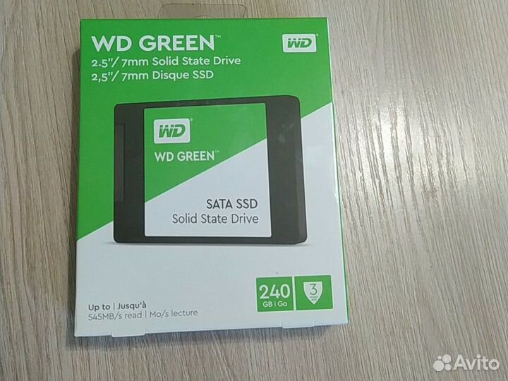 SSD WD green 240 Gb Новый