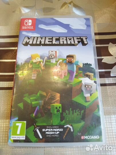 Картридж Minecraft Nintendo switch